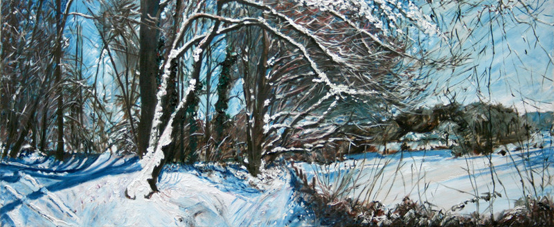 bomen bos beek winter 5