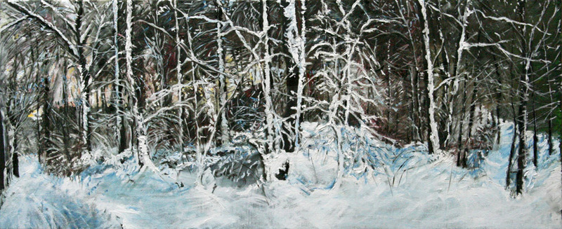 bomen bos beek winter 7