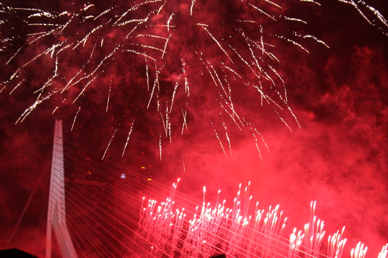 Fireworks NYE Rotterdam