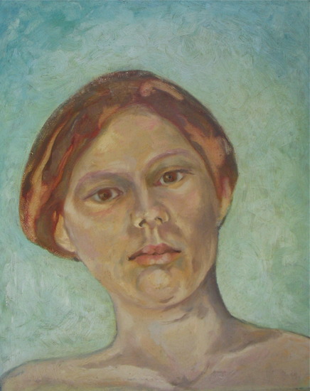 Portret turkoise