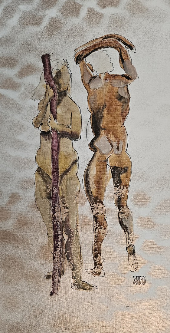 duo model drawing 4
