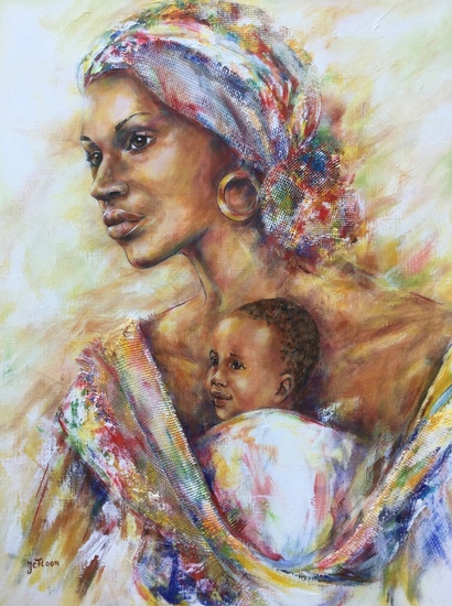 Mother and Child from Africa