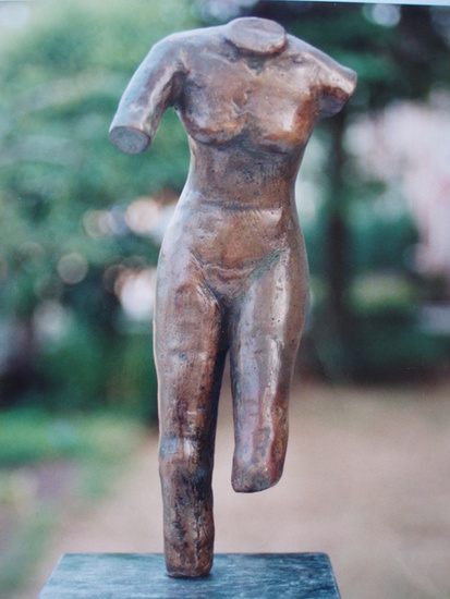 Bronze torso
