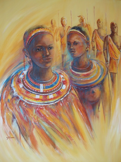Masai woman 