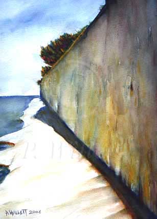 Frozen Seawall