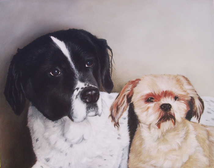 honden Max en Snoopy