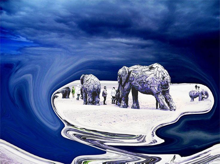 De tocht door de woestenij