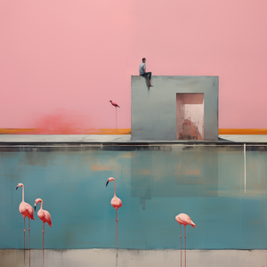 Vakantie herinneringen verbeeld 