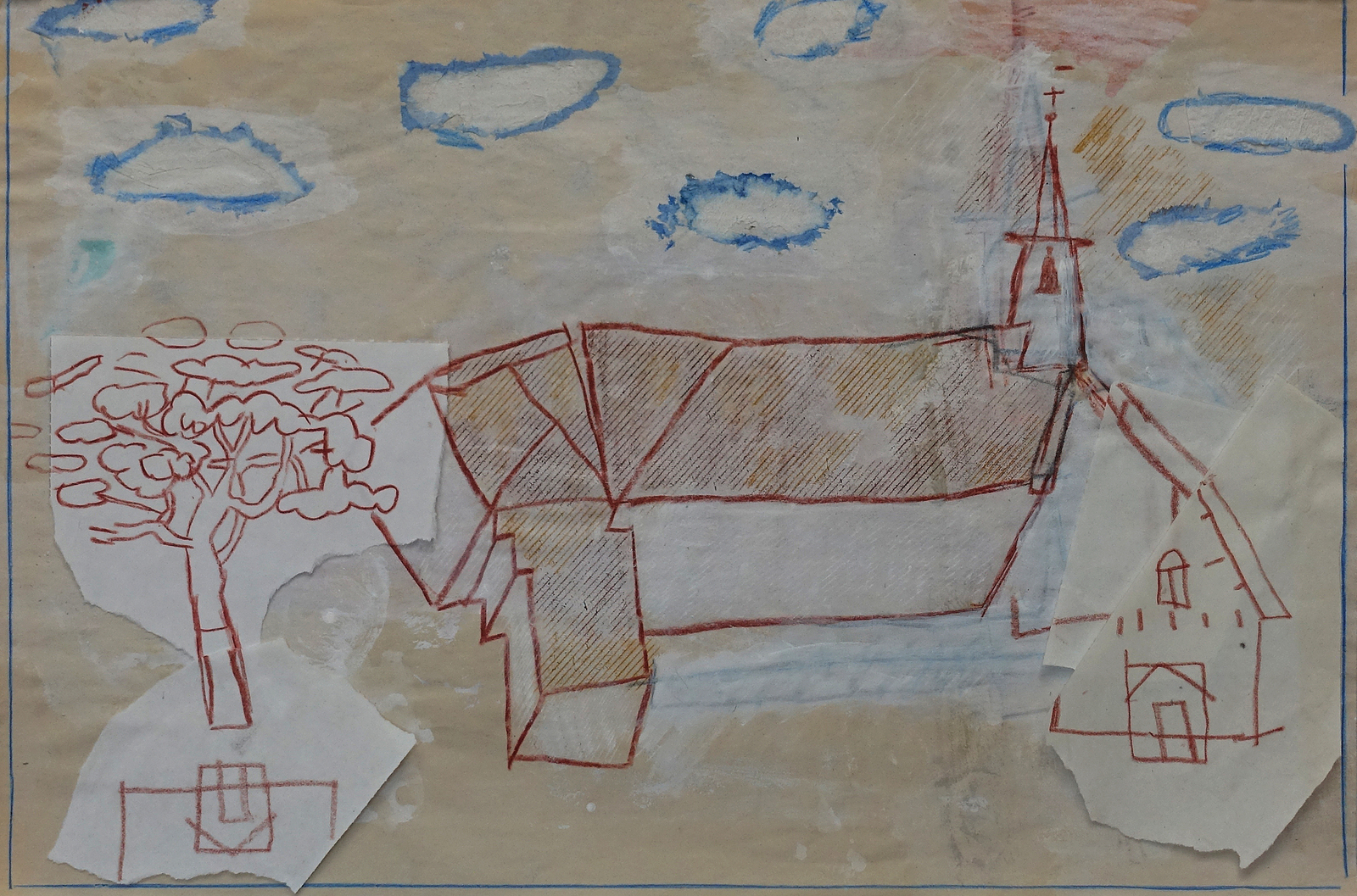 Van de hak op de tak in de boom.