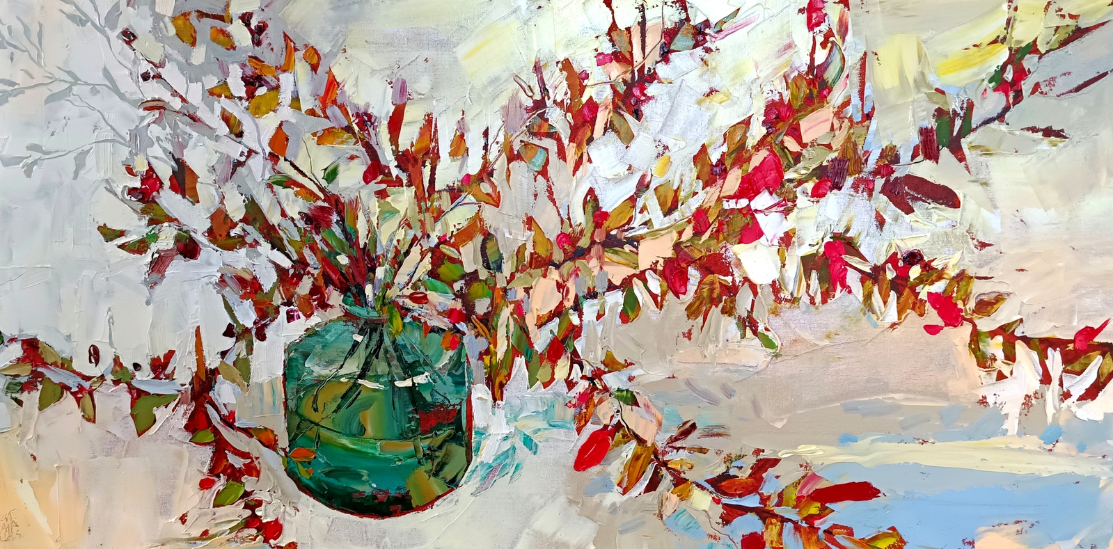 Stilleven met wintertakken nr.55