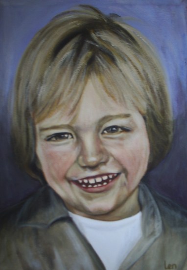 Portret van jongetje.