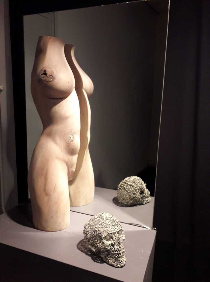 Torso in de spiegel 