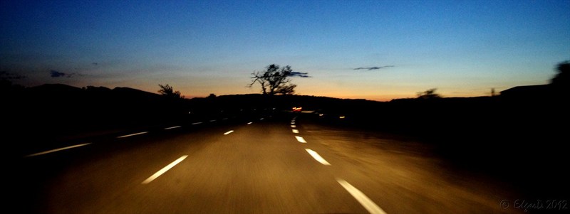 Ik reis door de nacht