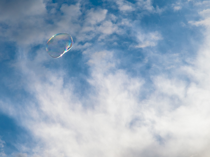 Bubble in the Roman sky