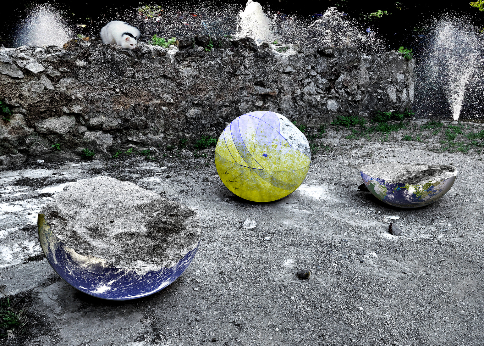 Cosmos compared to dust