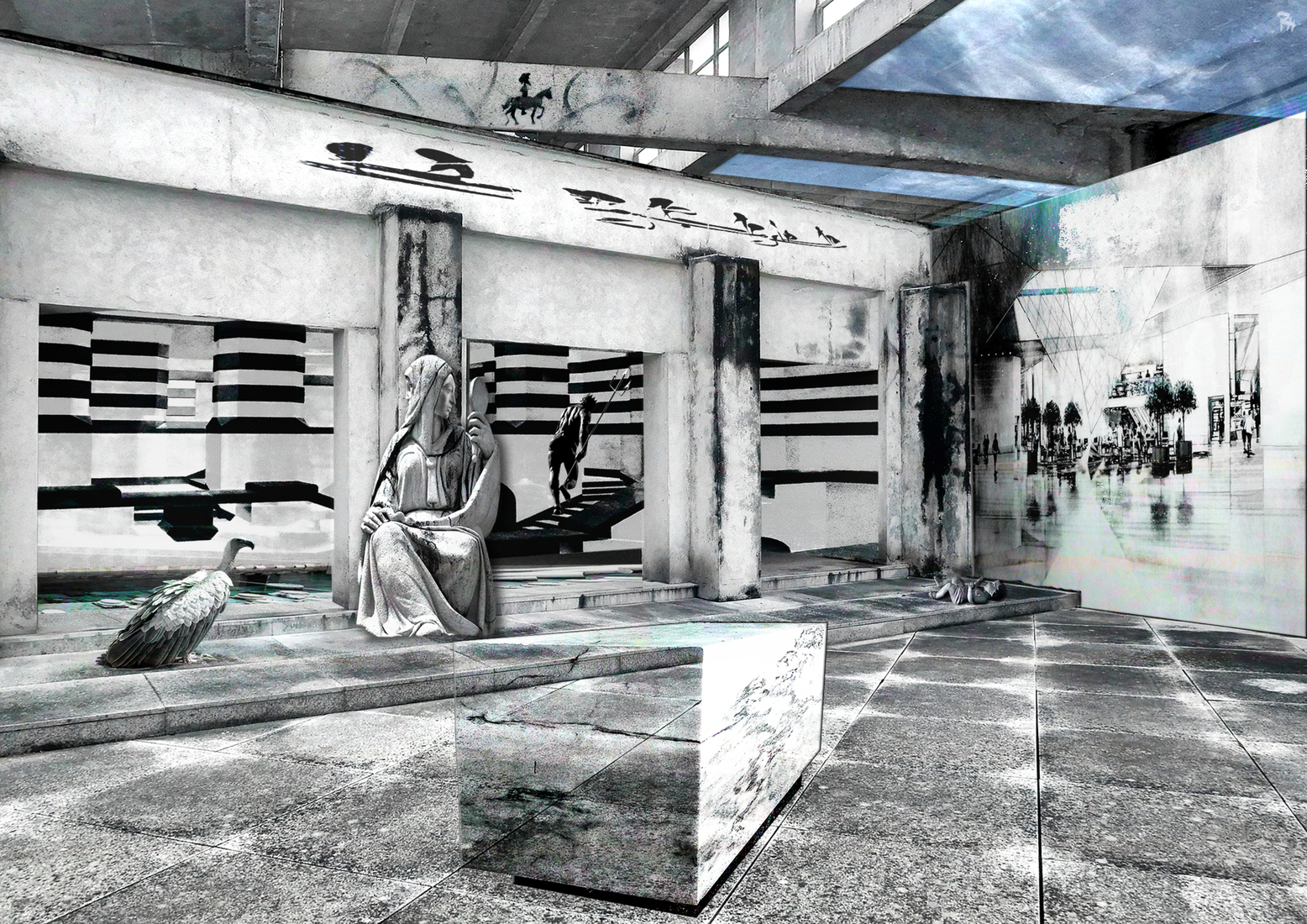 The gods lost the game