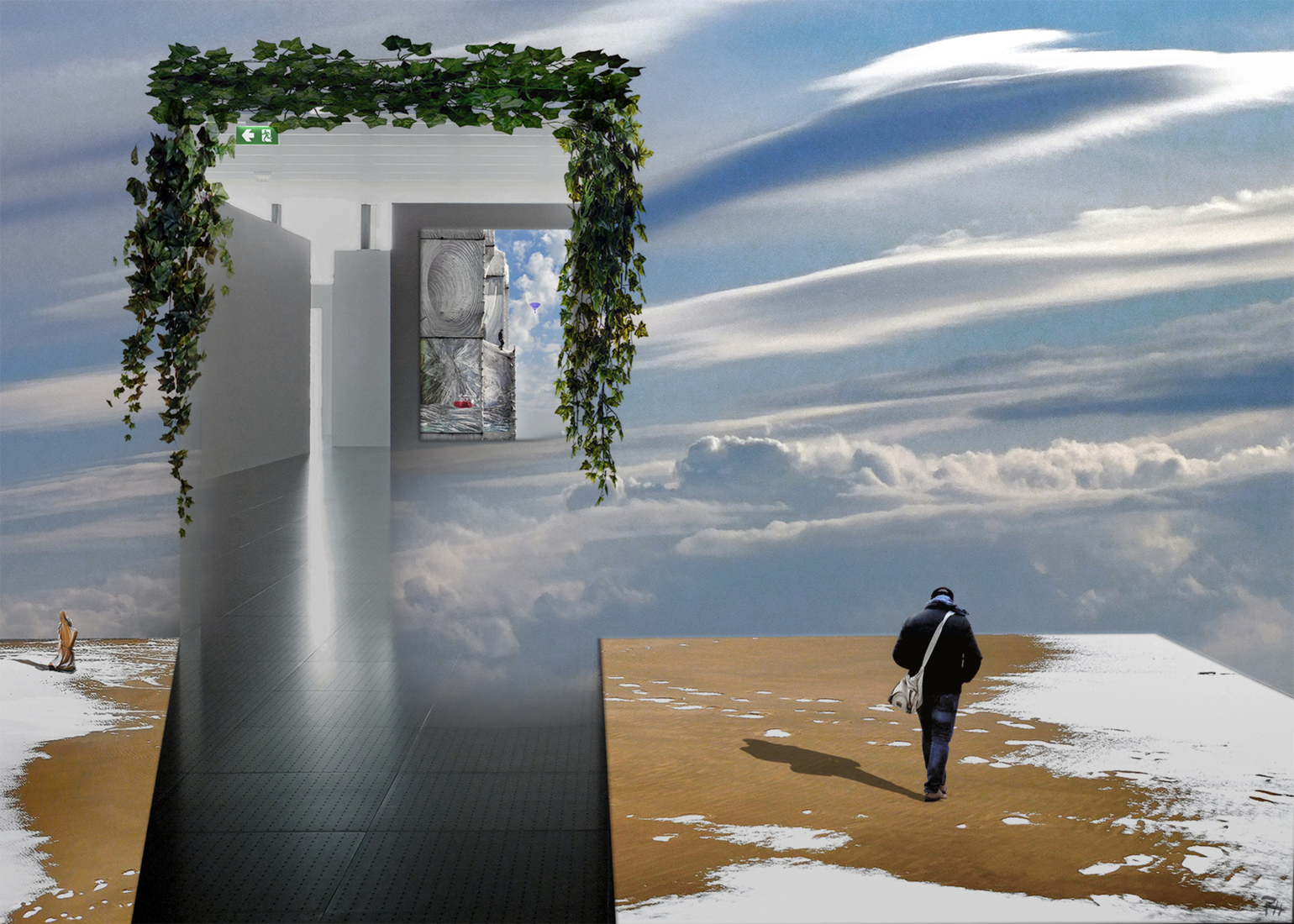 Looking for the exit