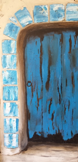 Oude Portugese deur 2