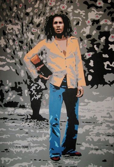 Portret Bob Marley