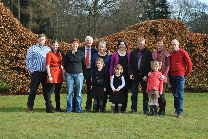 Groepsfoto Fam. Wiebenga