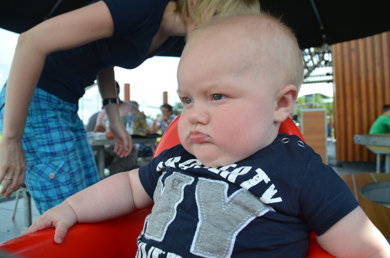 Wat kijk ik stoer.... he mama?