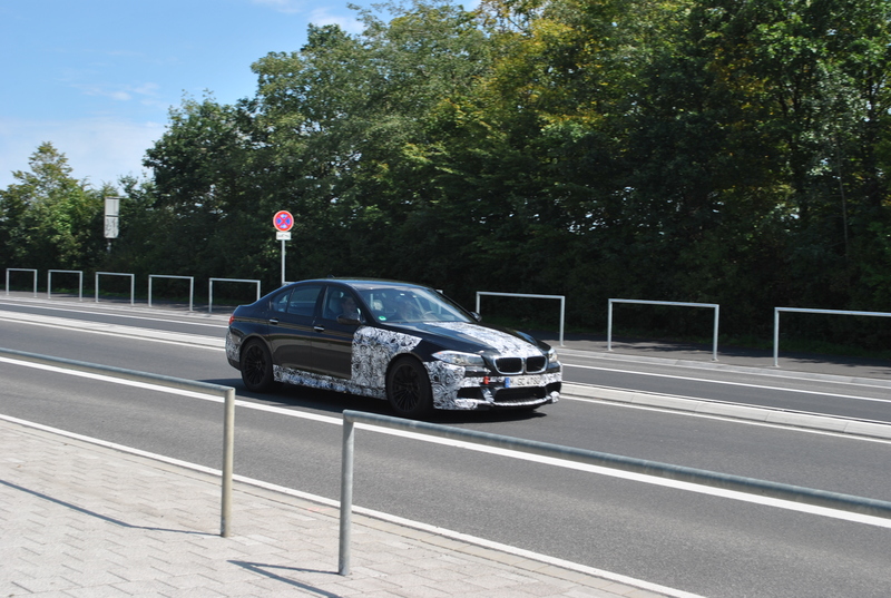 BMW Mule bij Nurburgring