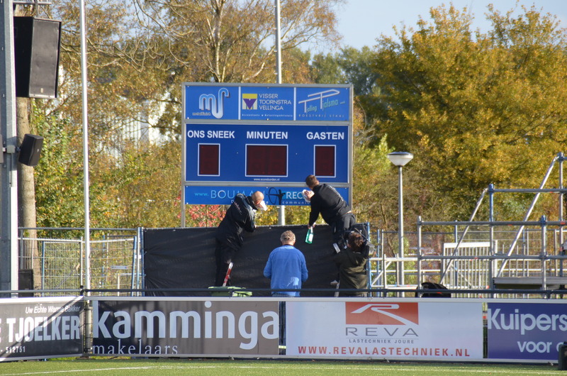 Aanpassen scorebord voor Bekerduel.