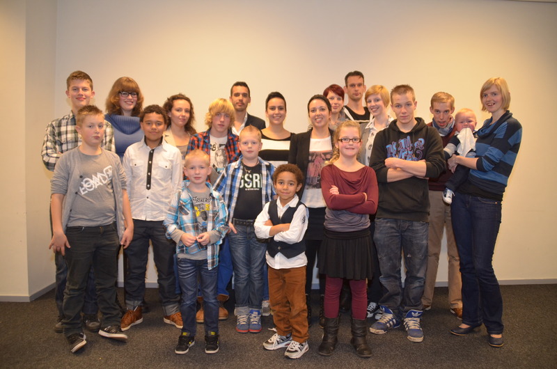 Alle kleinkinderen Fam. vd Schuit (incl. mijzelf)