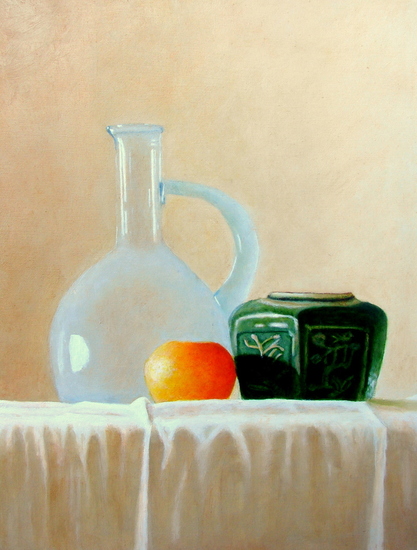 Gemberpotje met waterkan