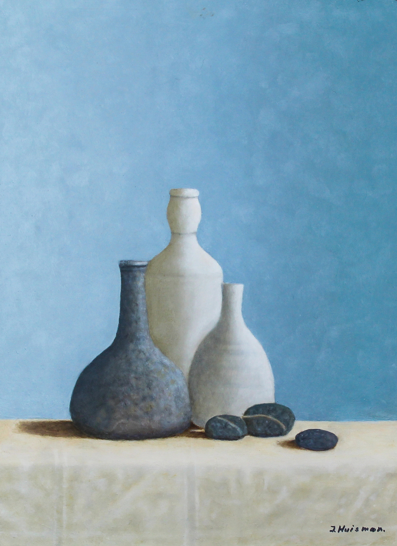 Oude wijnfles(kattekop) uit wrak VOC schip met keramiek toegevoegd