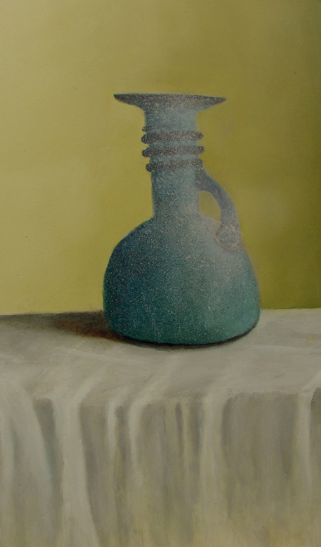 Romeins glas uit opgraving