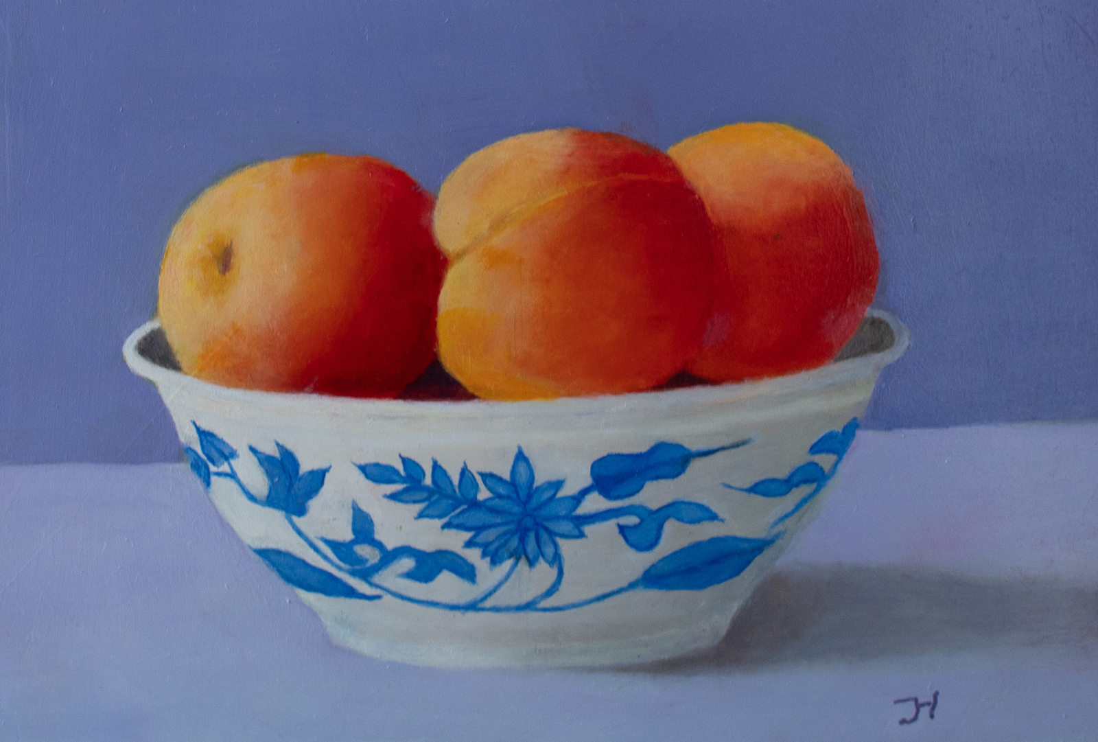 Klassiek schaaltje met abrikozen