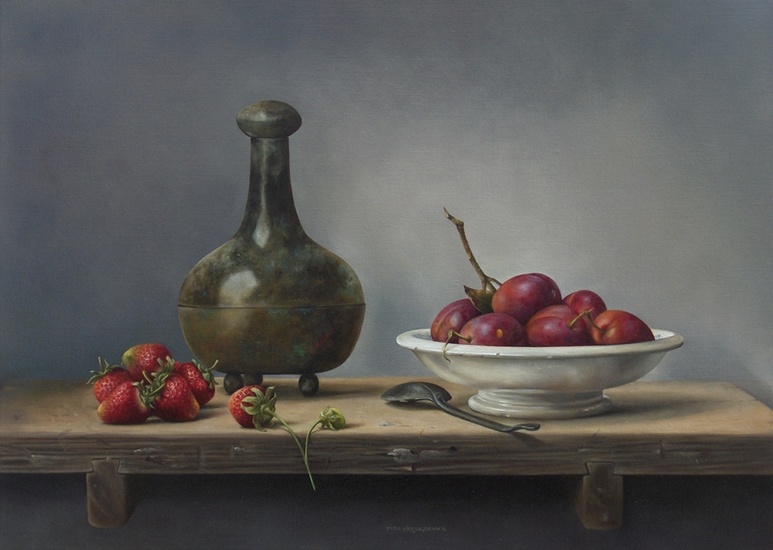 Stilleven met wespenvanger