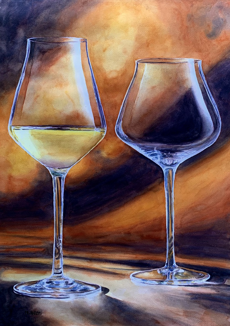 Deux verre de vin