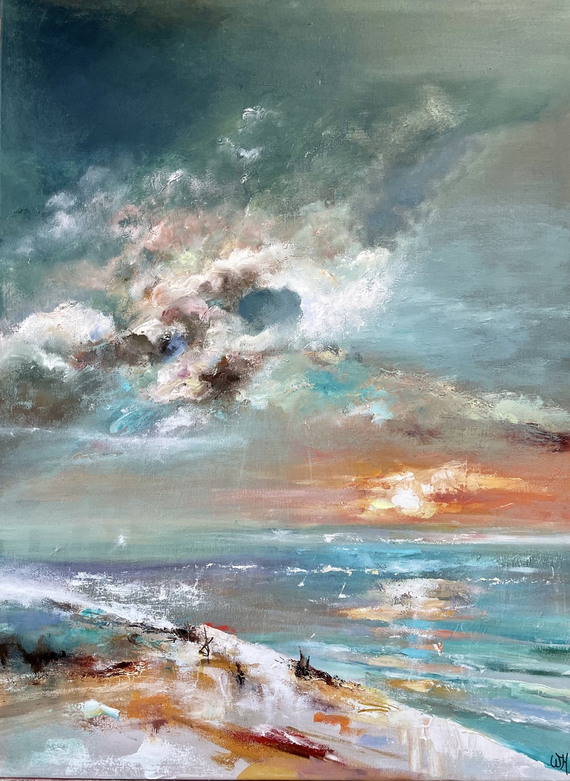 Oosterschelde na de storm 