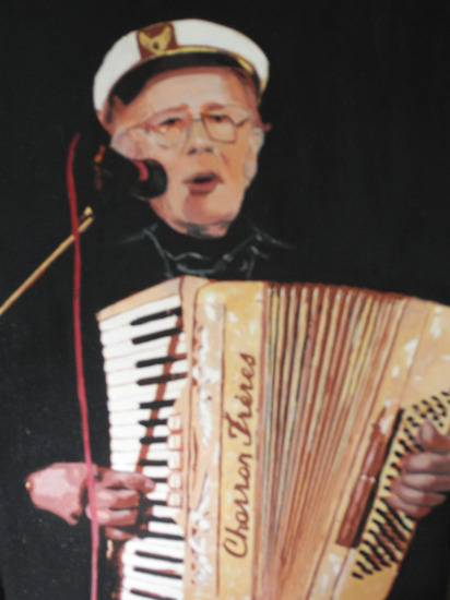 Portret accordeonist 2