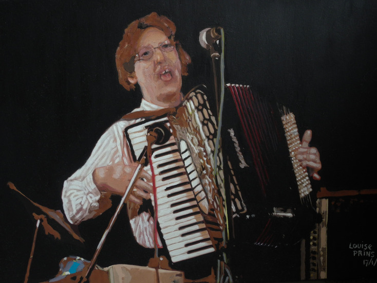 Portret accordeonist 4