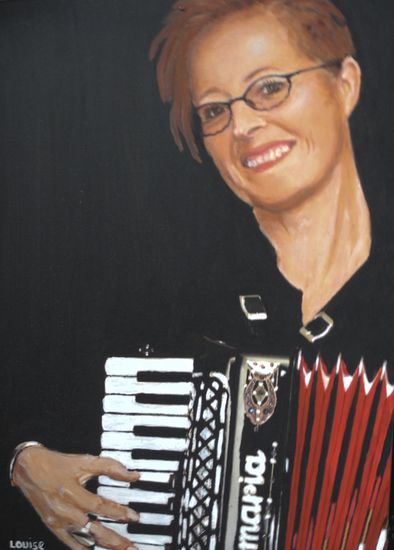 Portret accordeonist 5