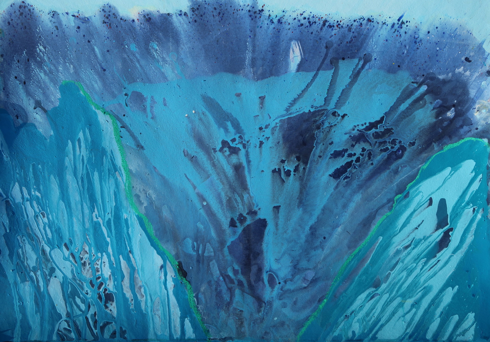 Blauwe regen
