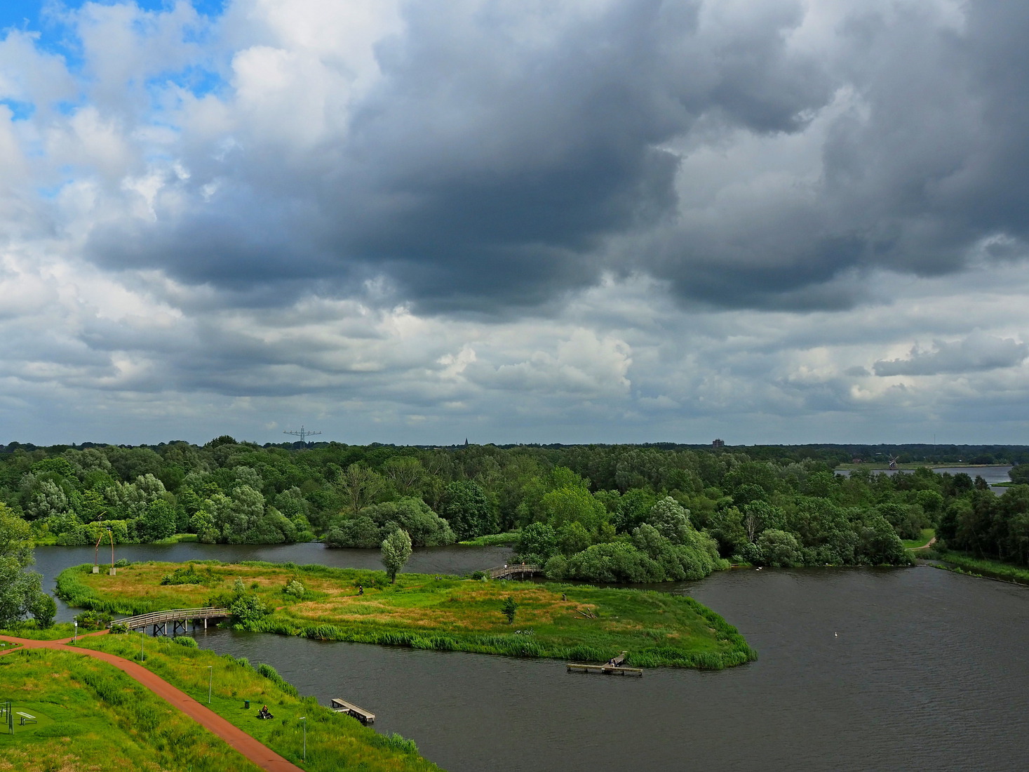 Uitzicht van Edith
