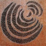 Deze monotypes zijn tot stand gekomen door de inktplaat deels af te dekken met papier. De wit gebleven delen zijn later ingetekend en -gekleurd.