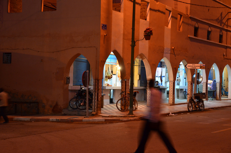 Straatbeeld Marokko