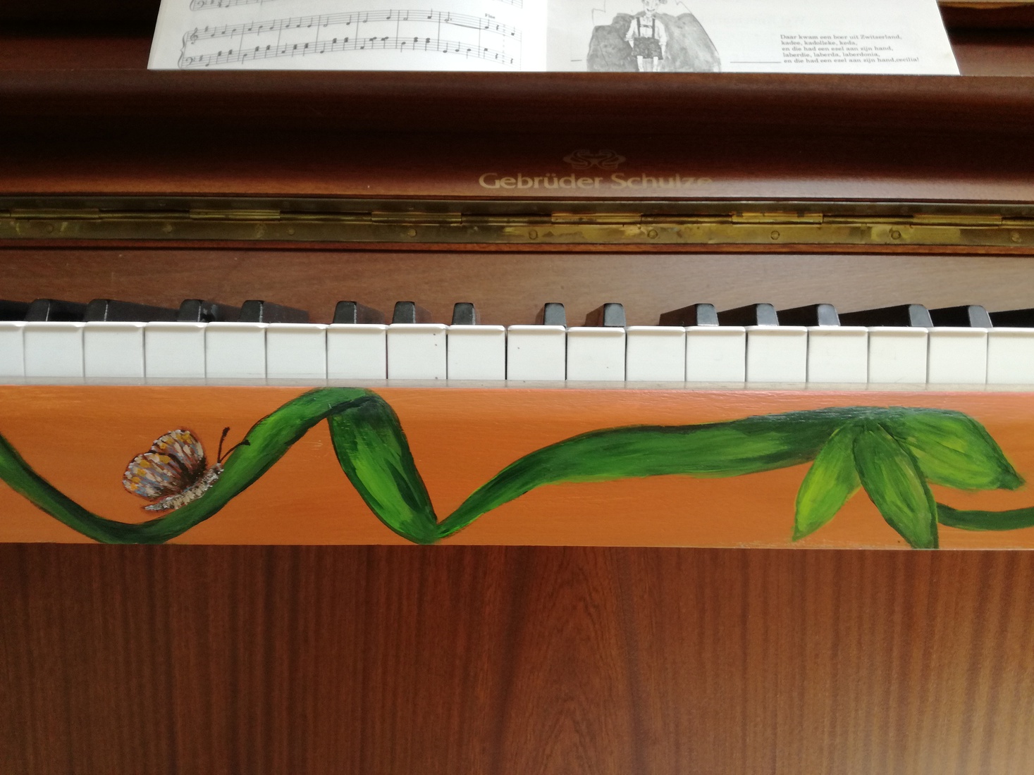 piano beschilderd