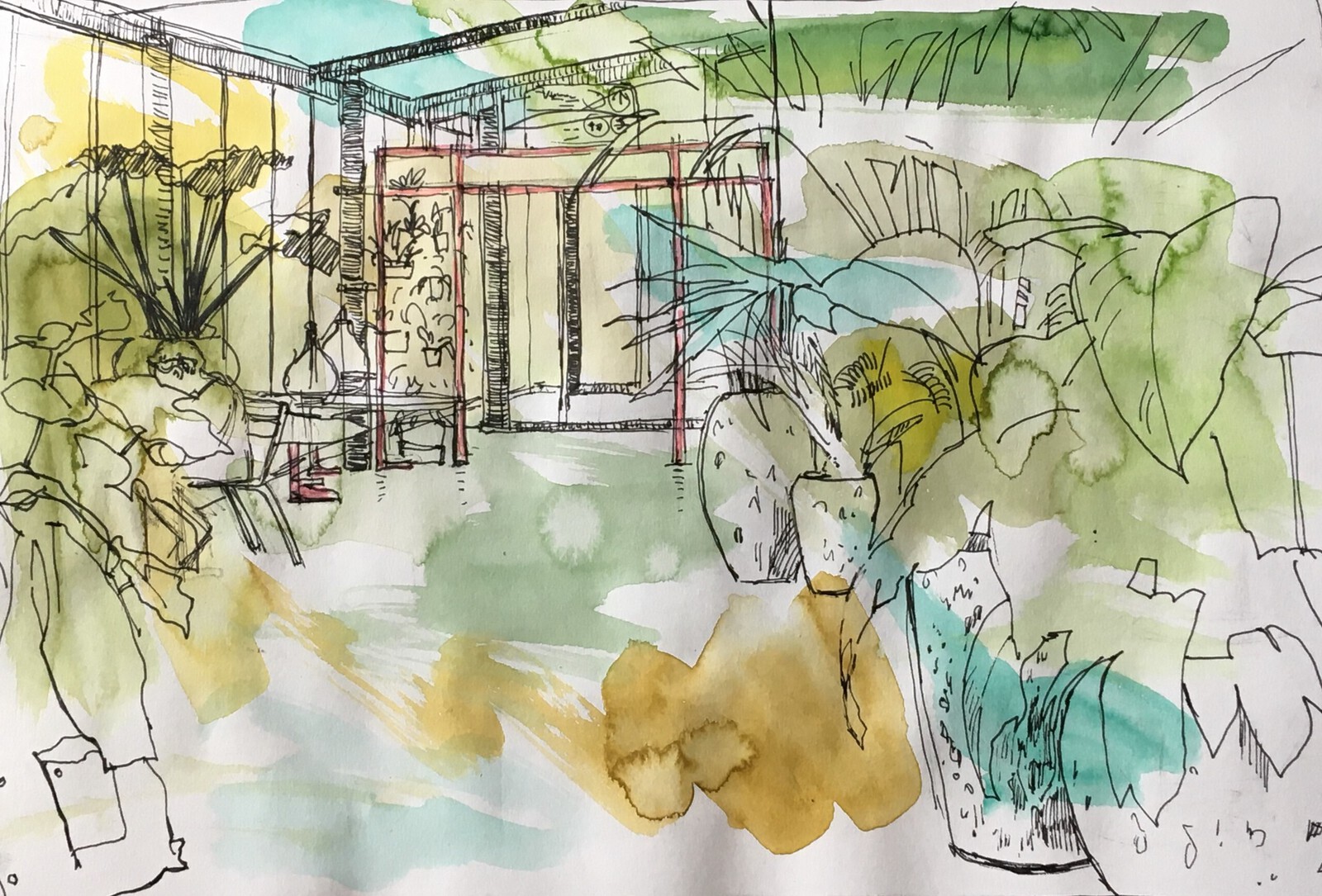 Artis boven Vlindertuin