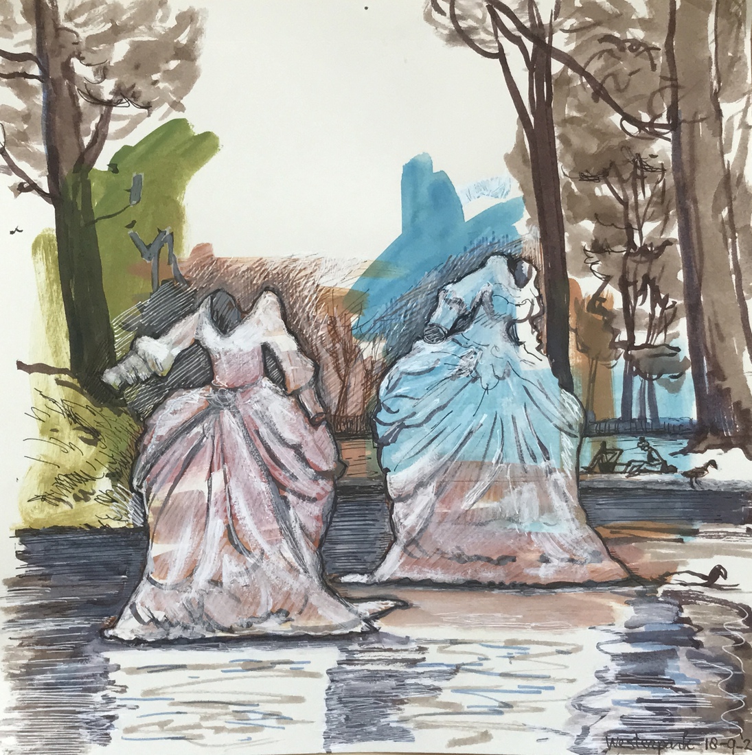 'Bruidsjurk' Westerpark