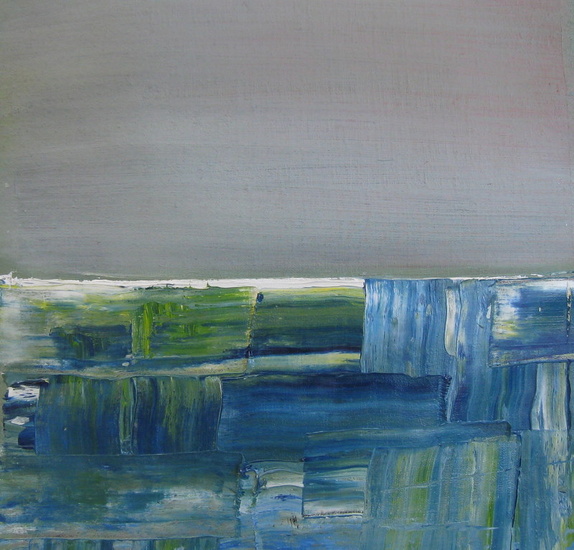 Onweer boven de velden