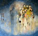 Deanne's lyrische acrylschilderijen hebben figuren als onderwerp. Het is gesuggereerde kunst, waarin zowel zachtere als hardere kleuren voorkomen. Kleuren en kleurcontrasten spelen een belangrijke rol. Het dagelijks leven krijgt hierdoor een geheel andere uiterlijk.