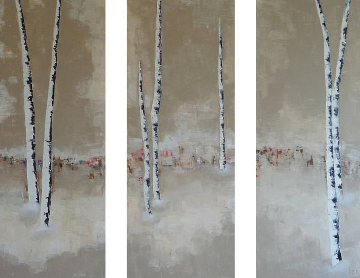 Triptych Birch