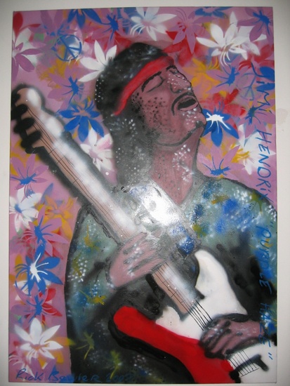 Jimi Hendrix 'purple haze'