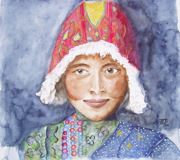 Tibetaanse vrouw
